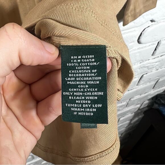 NWT Lauren Ralph Lauren 3/4 Sleeve Top Size Medium - Picture 5 of 9